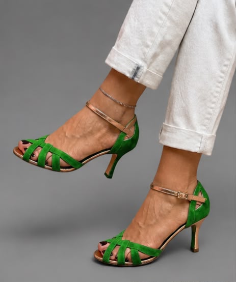 Sandalias Glamour | Tacón cómodo