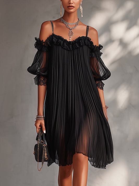 Vestido Santorini | Hombros descubiertos