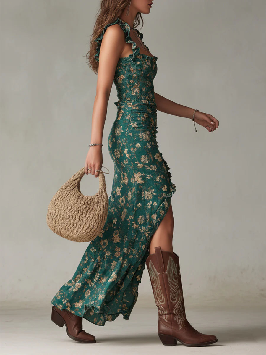 Vestido Esmeralda | Estampado floral