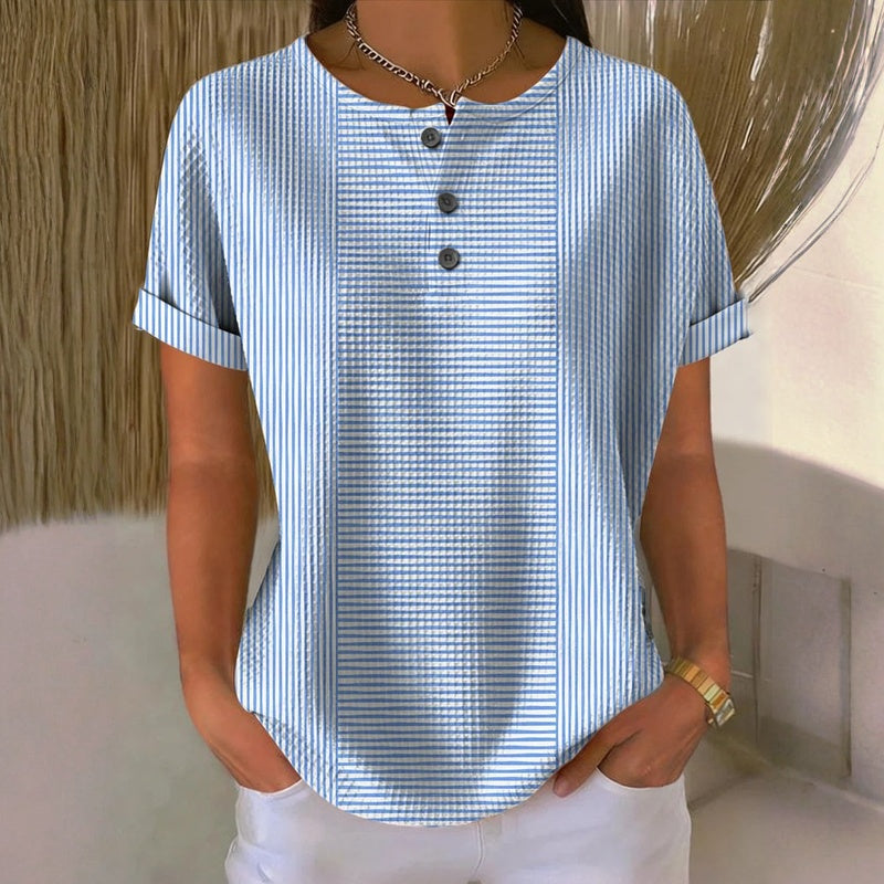 Blusa Elegance | Casual a rayas
