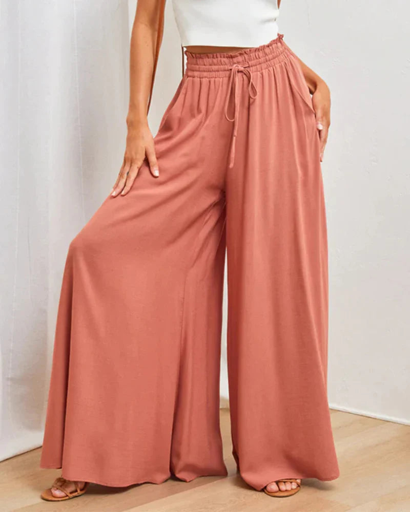 Pantalón Brisa | Cintura fruncida