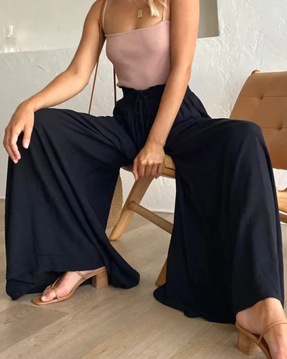 Pantalón Brisa | Cintura fruncida