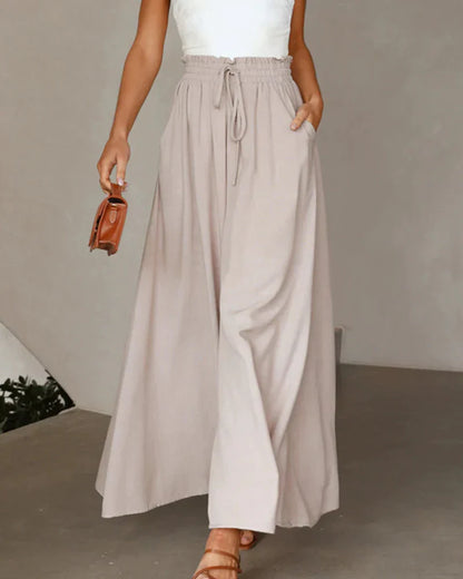 Pantalón Brisa | Cintura fruncida