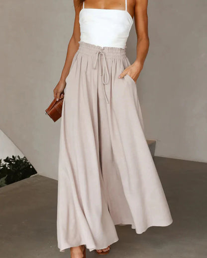 Pantalón Brisa | Cintura fruncida