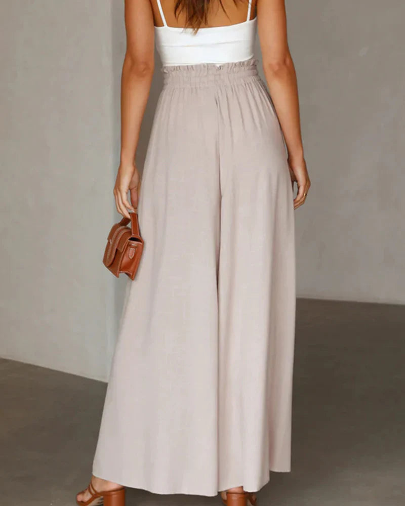 Pantalón Brisa | Cintura fruncida