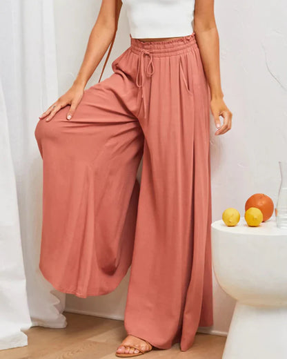 Pantalón Brisa | Cintura fruncida