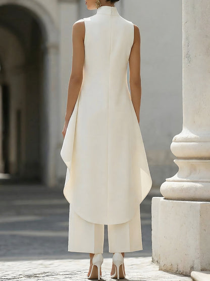 Conjunto Palazzo | Asimétrico de Cuello Alto