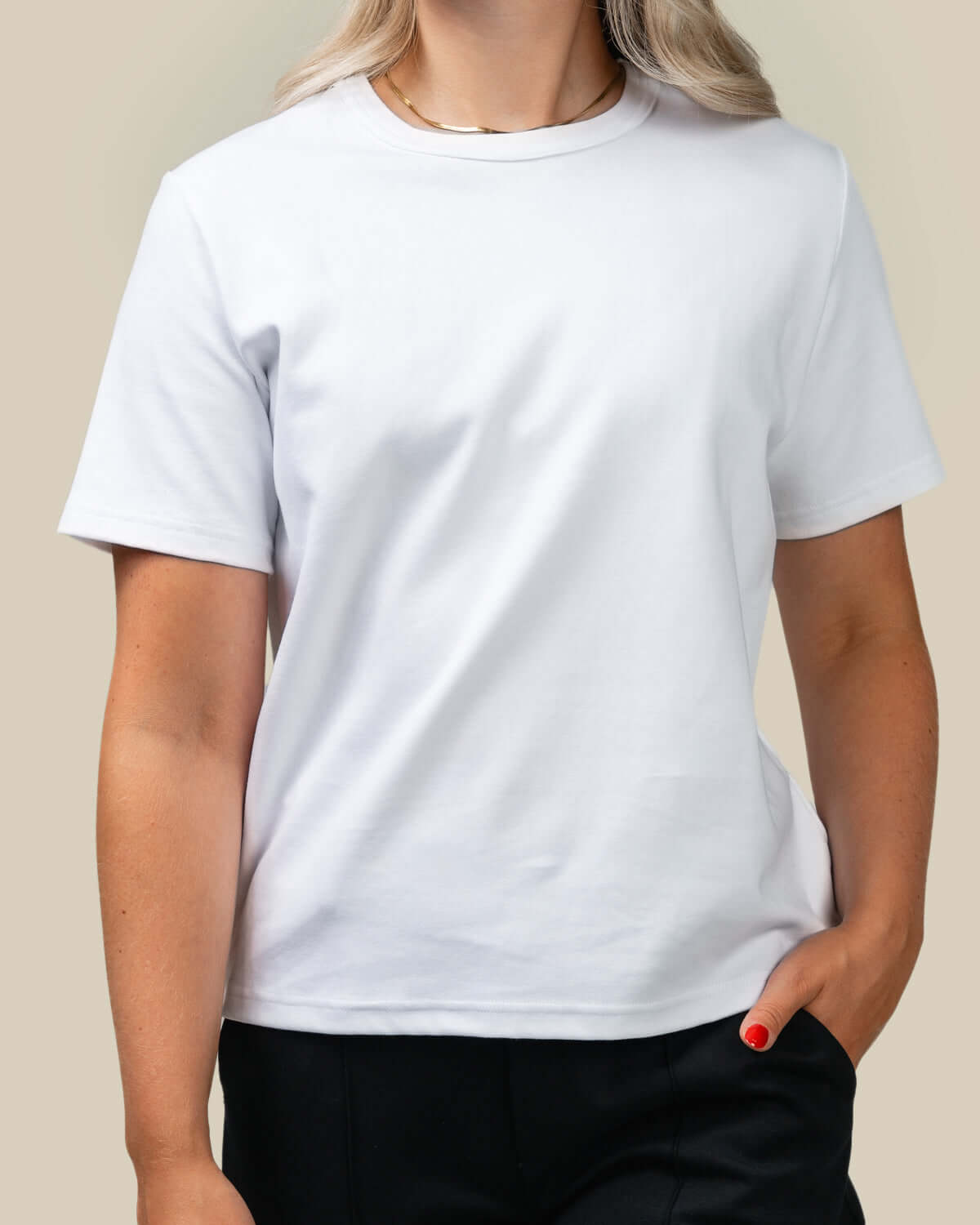 Camiseta básica Premium | Blanca