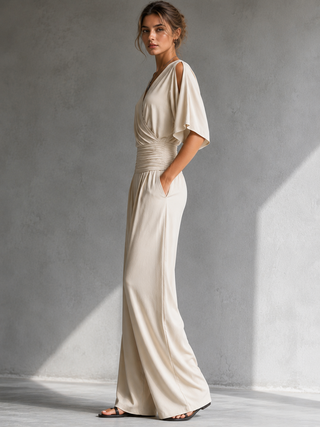 Mono Éter | Mono elegante con efecto cruzado