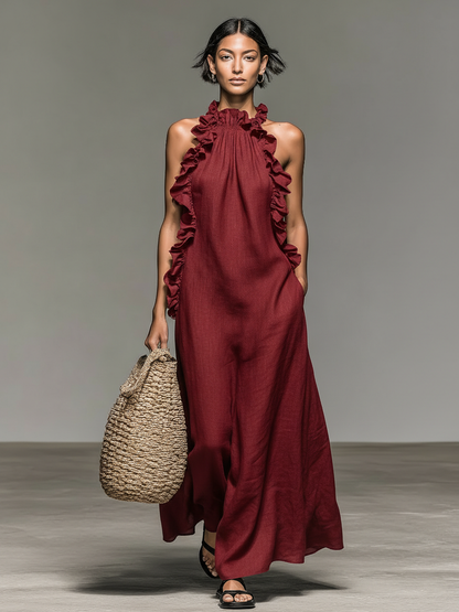 Vestido Ibiza | Drapeado Asimétrico