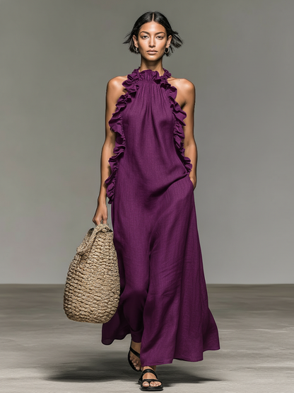 Vestido Ibiza | Drapeado Asimétrico