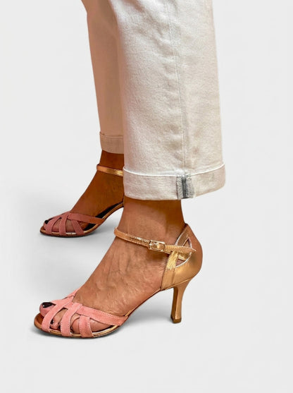 Sandalias Glamour | Tacón cómodo