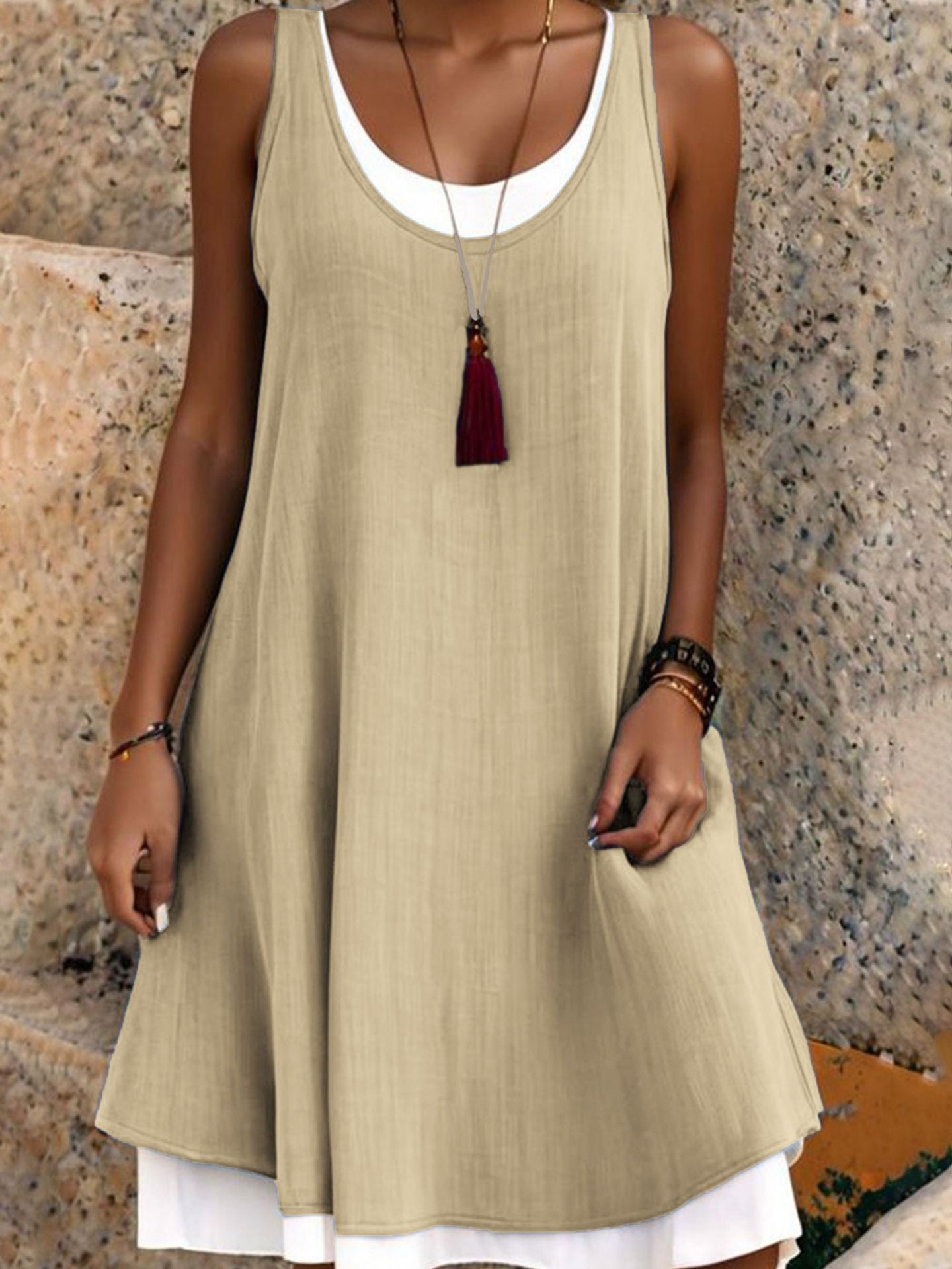 Vestido Incandense | Lino