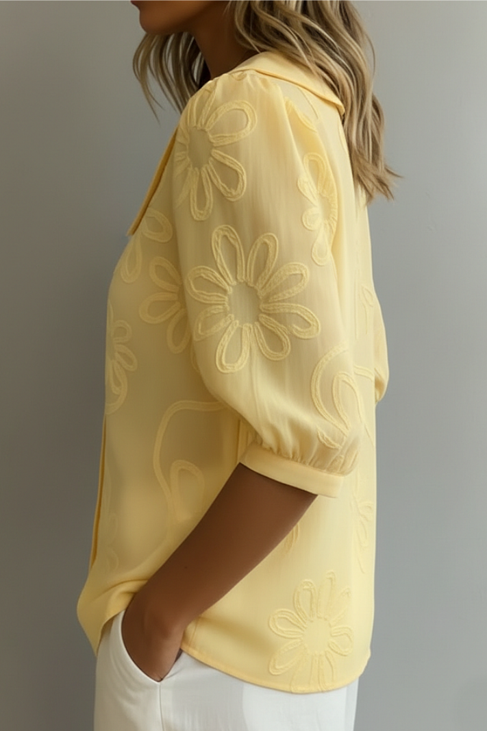 Blusa Camelia | Elegante Estampado Floral