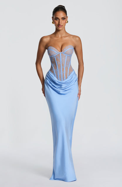 Vestido Kathleen | Corsé Bordado