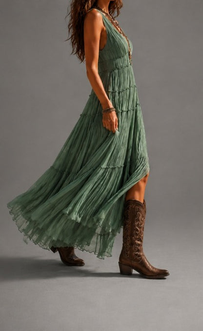 Vestido Eolia | Escote en V