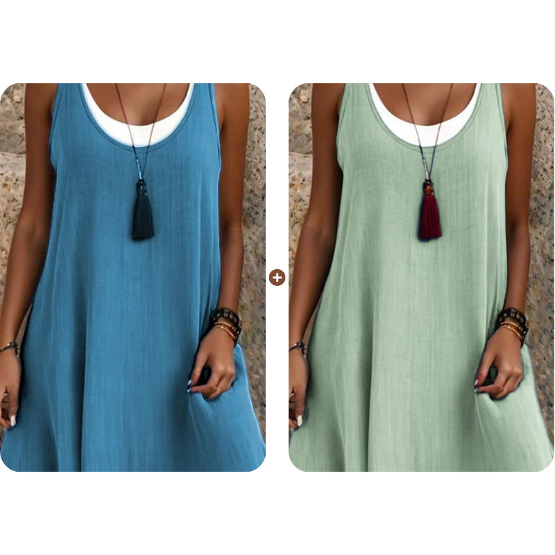Vestido Incandense | Lino