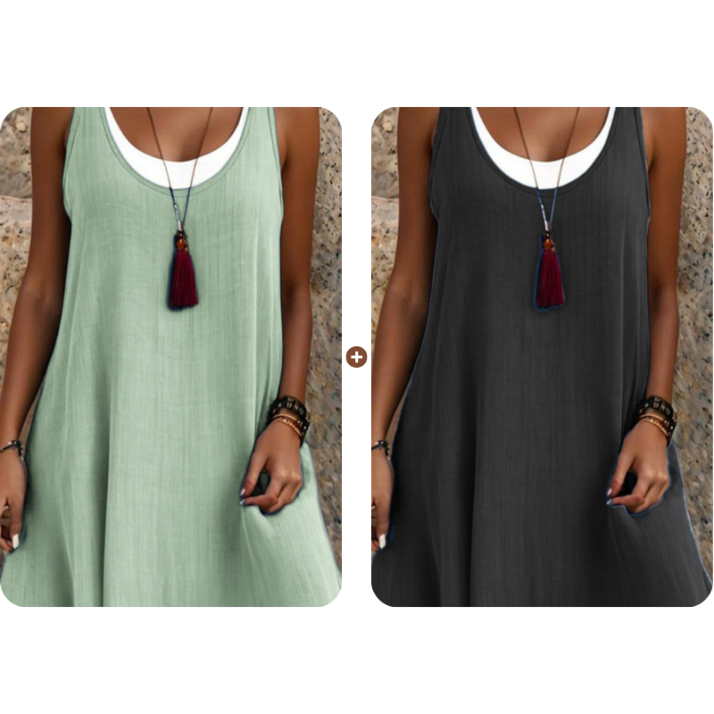 Vestido Incandense | Lino